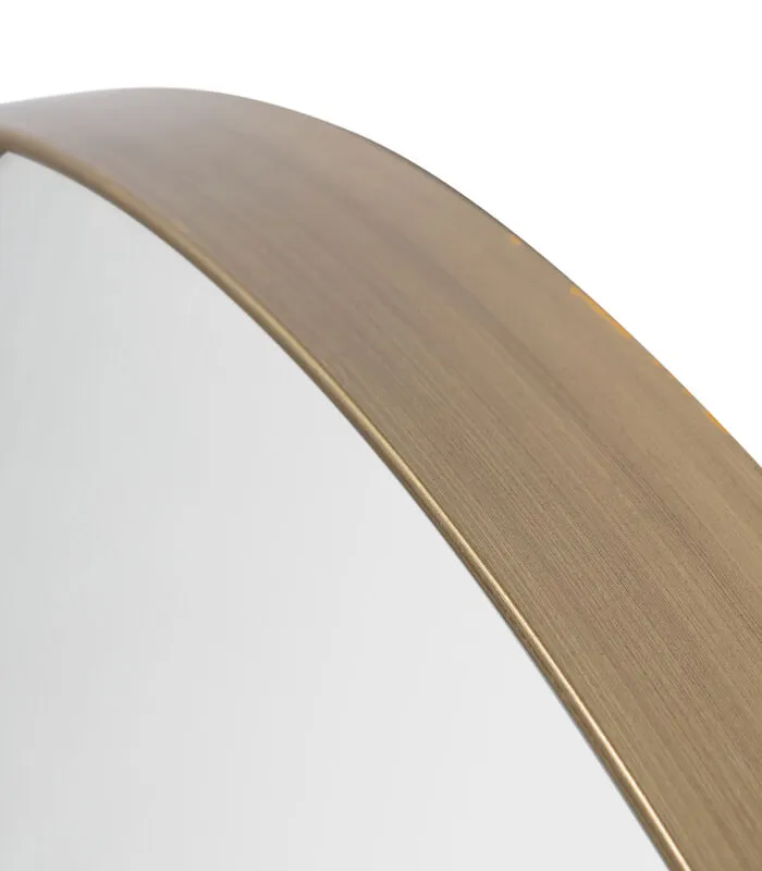 WOOOD Exclusive Doutzen Spiegel - Metaal - Goud - 80x80x5 7 WOOOD Exclusive Doutzen Spiegel - Metaal - Goud - 80x80x5 - Image 5