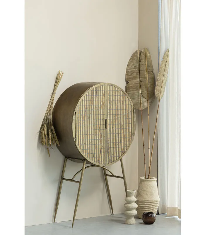 BePureHome Milos Kandelaar - Papier Mache - Natural - 35x14x14 4 BePureHome Milos Kandelaar - Papier Mache - Natural - 35x14x14 - Image 2