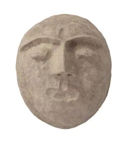BePureHome Mask Wanddeco - Paper Mache - Bruin - 28x23x10