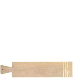 Rivièra Maison Snijplank Golden Stripes Goud - Maat XL