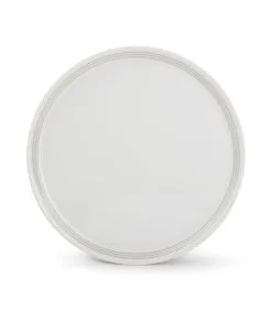 Salt & Pepper Plat Bord 26cm Sage Green Stripes - (x6)