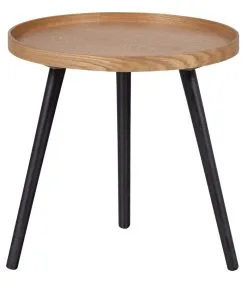 WOOOD Mesa Bijzettafel M - Hout - Naturel - 45x45x45