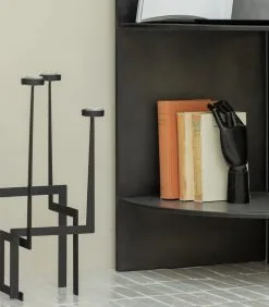 WOOOD Exclusive Dash Kandelaar - Metaal - Zwart - 51x30x30 -Meubilair Geschäft a3b4948f697b4ebc82fabb6806e35ec6