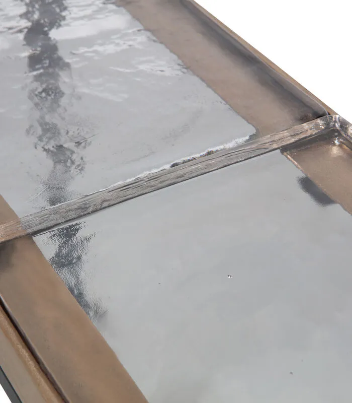 BePureHome Sunday Bijzettafel - Metaal/Glas - Zwart - 74x82x21 6 BePureHome Sunday Bijzettafel - Metaal/Glas - Zwart - 74x82x21 - Image 4