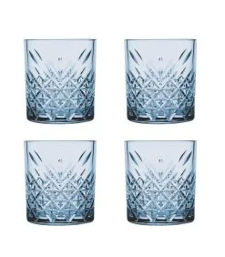 Pasabahce Tumbler Timeless 35.5 Cl Blauw 4 Stuk(s)