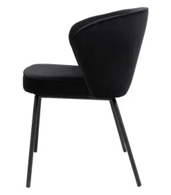 BePureHome Admit Eetkamerstoel - Fluweel - Zwart - Set Van 2 11 BePureHome Admit Eetkamerstoel - Fluweel - Zwart - Set Van 2 -Meubilair Geschäft a4143d542a41430783b6b0618f180f12