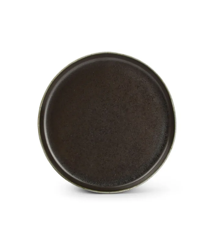 Salt & Pepper Plat Bord 22cm Ebony Studio Urban - (x4) 3 Salt & Pepper Plat Bord 22cm Ebony Studio Urban - (x4)