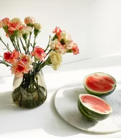 XLBoom MAX Rond Large Marmeren Snijplank (40cm) Grijs -Meubilair Geschäft a5f40d0ca095410aa25de2646bed552c