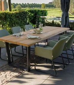 Exotan Fauteuil Buiten Plaza - Aluminium - Groen - Set Van 2 5 Exotan Fauteuil Buiten Plaza - Aluminium - Groen - Set Van 2 -Meubilair Geschäft a6900b181bc94003a55b500d12ef5f7d