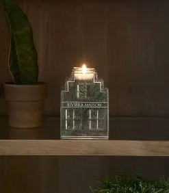 Rivièra Maison Waxinelichtjeshouder - Theelichthouder - RM Canal House Fillable - Transparant -Meubilair Geschäft a722bda41ecc4badbab6adcc867bbab3