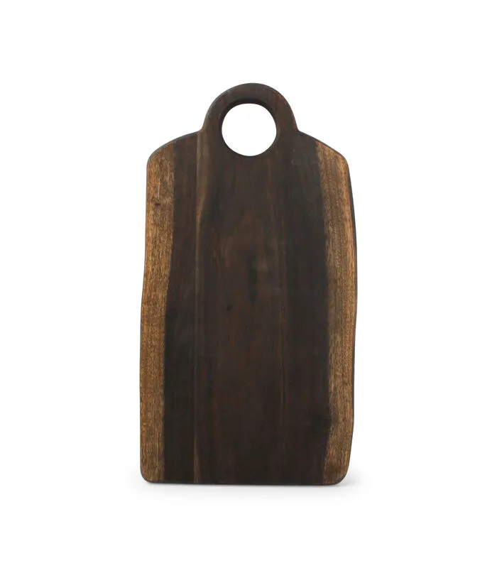 Salt & Pepper Serveerplank 40x21,5xH1,5cm Hout Zwart Chop 4 Salt & Pepper Serveerplank 40x21,5xH1,5cm Hout Zwart Chop - Image 2
