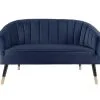 Leitmotiv Bank Royal - Velvet Donker Blauw - 128x71x80cm -Meubilair Geschäft a7f4902cd1954ea7adfd19d5e9a4f1f2