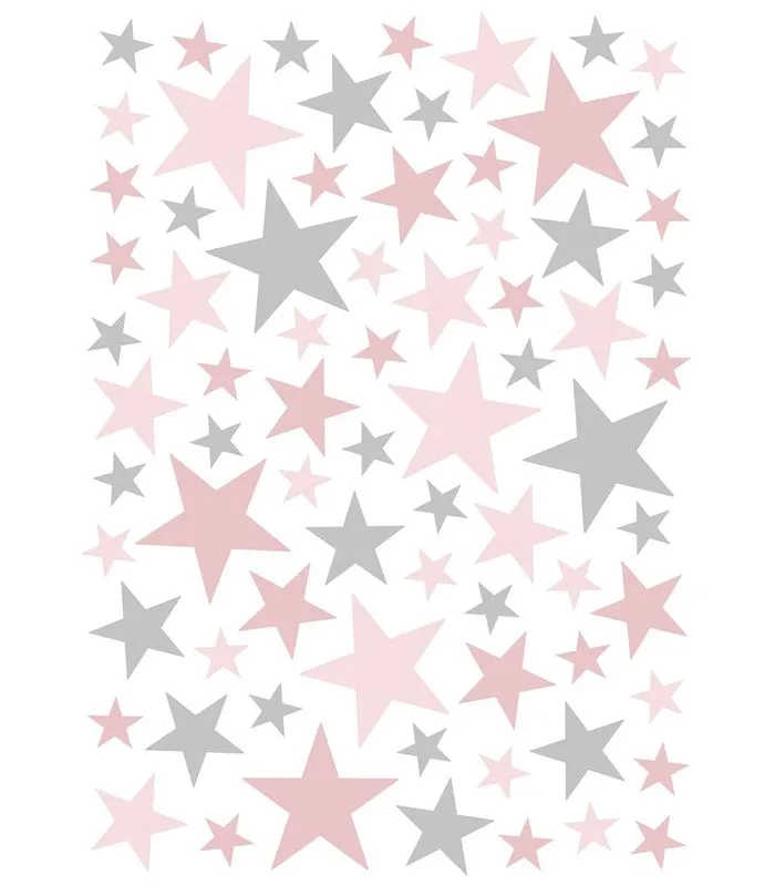 Lilipinso Muursticker Kinderkamer - Sterren 3 Lilipinso Muursticker Kinderkamer - Sterren