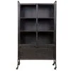 BePureHome Steel Storage Vitrinekast - Metaal - Zwart - 183x105x40 1 BePureHome Steel Storage Vitrinekast - Metaal - Zwart - 183x105x40 -Meubilair Geschäft aa4155d0df114acfa7146d14c6a07f5d