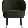 BePureHome Vogue Fauteuil - Fluweel - Dark Green - 69x57x70