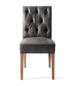 Rivièra Maison Eetkamerstoel - Hampton Classic Dining Chair - Bruin