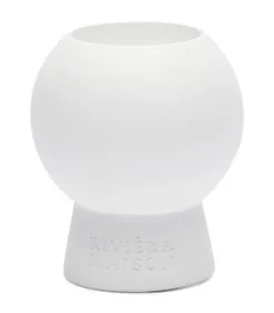 Rivièra Maison Waxinelichthouder Rond, Theelichthouder - Oriental Pearl - Mat Wit