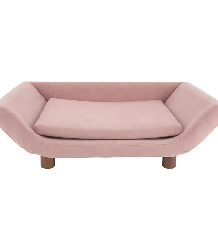 Leitmotiv Hondenmand Explicit - Suede Look Roze - 72,5x53x21cm 4 Leitmotiv Hondenmand Explicit - Suede Look Roze - 72,5x53x21cm - Image 2