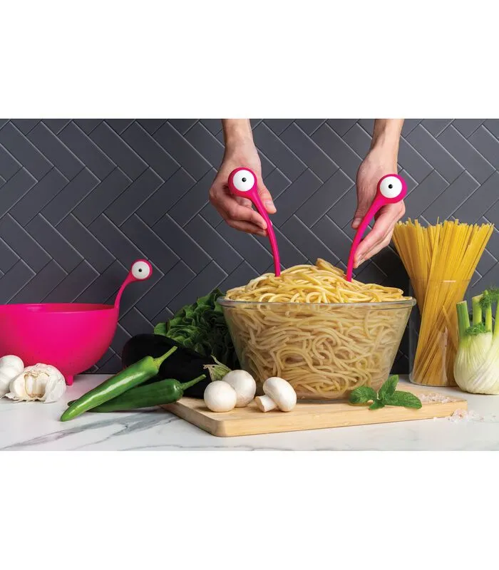 OTOTO Pasta Monsters - Opschepbestek - Roze 5 OTOTO Pasta Monsters - Opschepbestek - Roze - Image 3