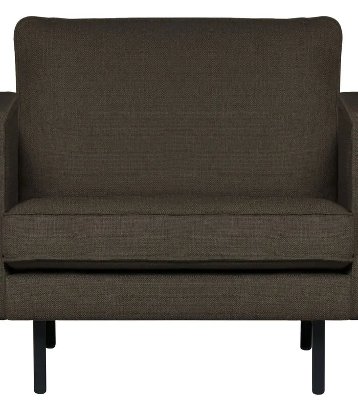 BePureHome Rodeo Fauteuil - Polyester - Warm Bruin - 85x105x86 3 BePureHome Rodeo Fauteuil - Polyester - Warm Bruin - 85x105x86
