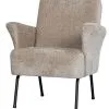 BePureHome Muse Fauteuil - Geweven Stof - Naturel - 77x73x70 -Meubilair Geschäft aeec4eb02dac42218749be608cd90acf