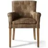 Rivièra Maison Eetkamerstoel Met Armleuning - La Scala Dining Armchair - Bruin -Meubilair Geschäft af76cc761d514bfa9dce5b88a08c4750