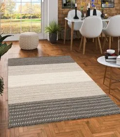 Pergamon Natuurtapijt Wol Skandi Strepen -Meubilair Geschäft afb19c5707bd48a1a2ebea3d408b1eba