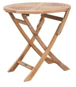 Exotan Inklaptafel Buiten Folding- Teak - Naturel - 75x65x65