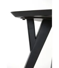 Light & Living Bijzettafel Quenza - Zwart - 50x50x42cm -Meubilair Geschäft b315e3e87f9e4a5793812ce88f181baf