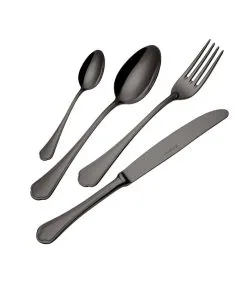 Eme Bestekset Domus 18/10 16-delig Zwart 4-persoons
