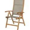 Exotan Verstelbare Tuinstoel Caldo - Teak - Taupe - 107x59x65 -Meubilair Geschäft b3605765abd64941b2d662ed3ec5fac2