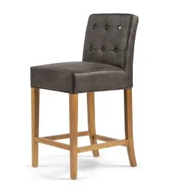 Rivièra Maison Riviera Maison Barkruk Met Rugleuning - Cape Breton Counter Stool - Bruin 5 Rivièra Maison Riviera Maison Barkruk Met Rugleuning - Cape Breton Counter Stool - Bruin -Meubilair Geschäft b395d6651f2944e89d23babf1fec8108