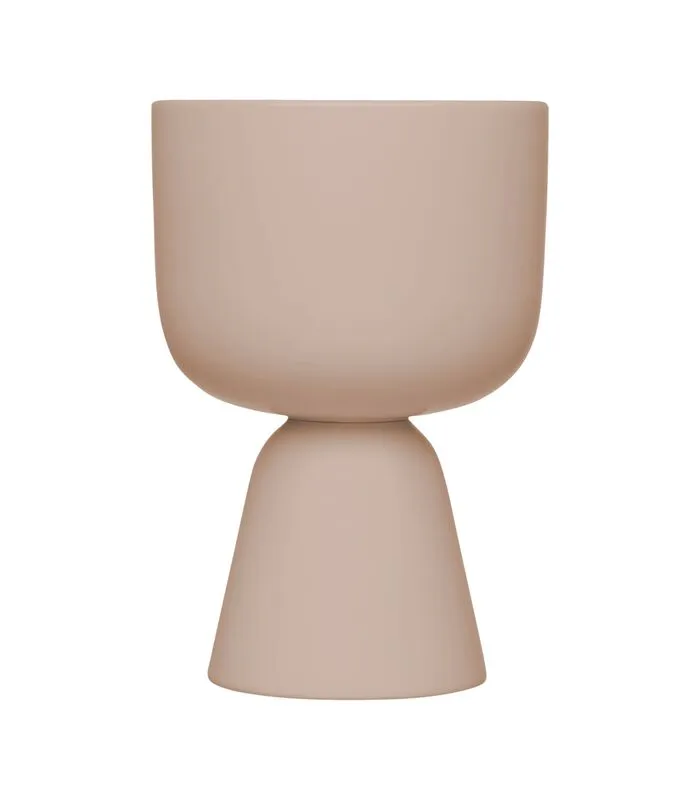 Iittala Nappula Bloempot 230x155mm Beige 3 Iittala Nappula Bloempot 230x155mm Beige