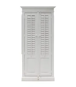 Rivièra Maison Kast Met Deuren - New Orleans Cabinet - Wit