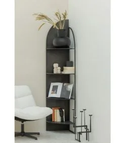 WOOOD Exclusive Dash Kandelaar - Metaal - Zwart - 51x30x30 -Meubilair Geschäft b53a161c8e5e409993c8783b59544219