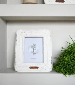 Rivièra Maison Fotolijst 13x18 Staand, Wanddecoratie - Braided - Wit - -Meubilair Geschäft b58b75547d774da98f81fccb2112f18c