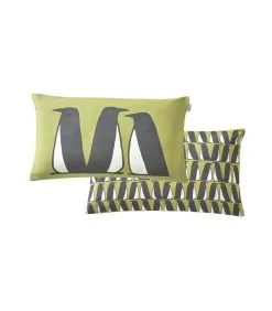 Scion Living PINGOUINS Tilleul - Kussen Katoen