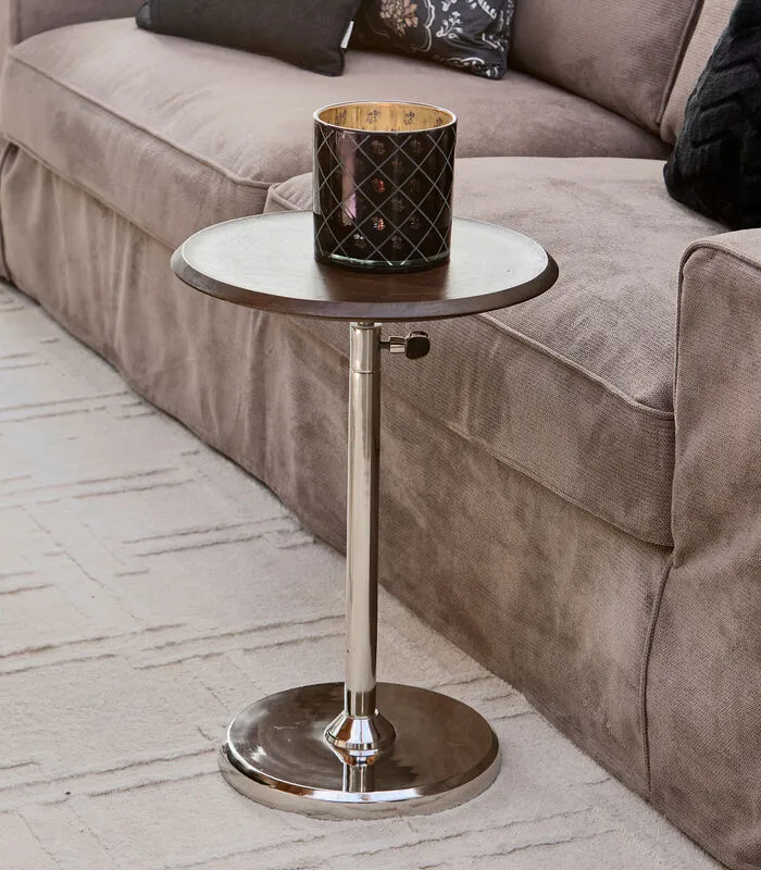 Rivièra Maison Bijzettafel Capri - Zilver 4 Rivièra Maison Bijzettafel Capri - Zilver - Image 2