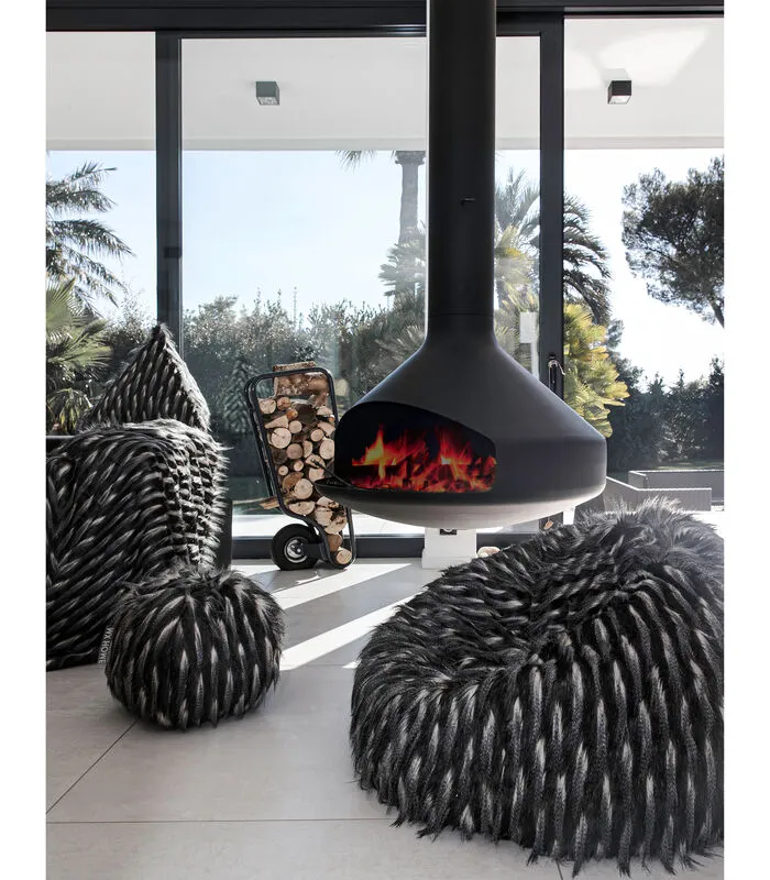 MX HOME Ronde Bal Zachte Kussen -zwarte 4 MX HOME Ronde Bal Zachte Kussen -zwarte - Image 2