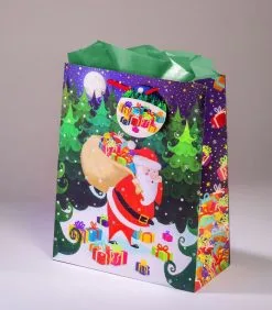Editor Geschenkentas Santa Claus L 26 X H 32,5 X P 12,5cm