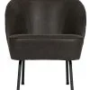 BePureHome Vogue Fauteuil - Recycle Leer - Zwart - 69x57x70 -Meubilair Geschäft ba00c29d3024405eacab882a135118f3
