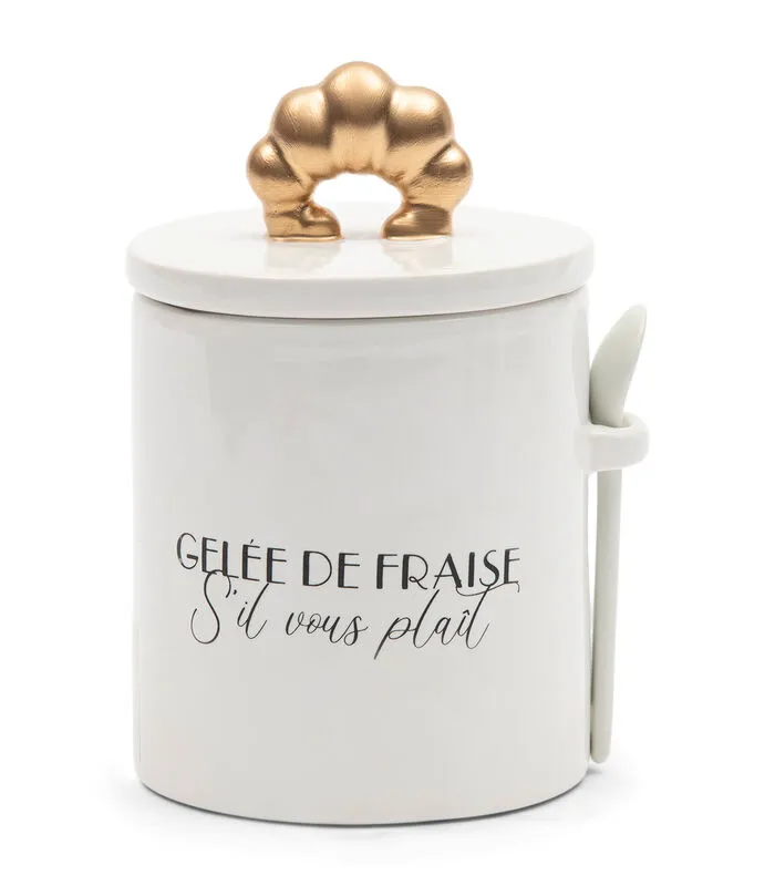 Rivièra Maison Voorraadpot Le Patisserie Wit - Maat S 3 Rivièra Maison Voorraadpot Le Patisserie Wit - Maat S