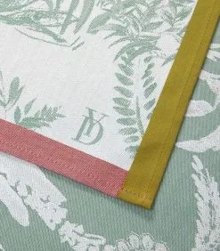 Yves Delorme Theedoek Katoen Jacquard , Îles -Meubilair Geschäft ba50cc906d554518874f1c33fe308a27