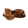 Palmer Serviesset Rustique Stoneware 6-persoons 24-delig Bruin -Meubilair Geschäft bb01c8dea9844e19999a304af55ff61a