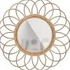 BASICLABEL Flores Spiegel Rond - Bamboe - Naturel - 59x59x2 -Meubilair Geschäft bb4a453dd38c4388bea6ffb741a864ff