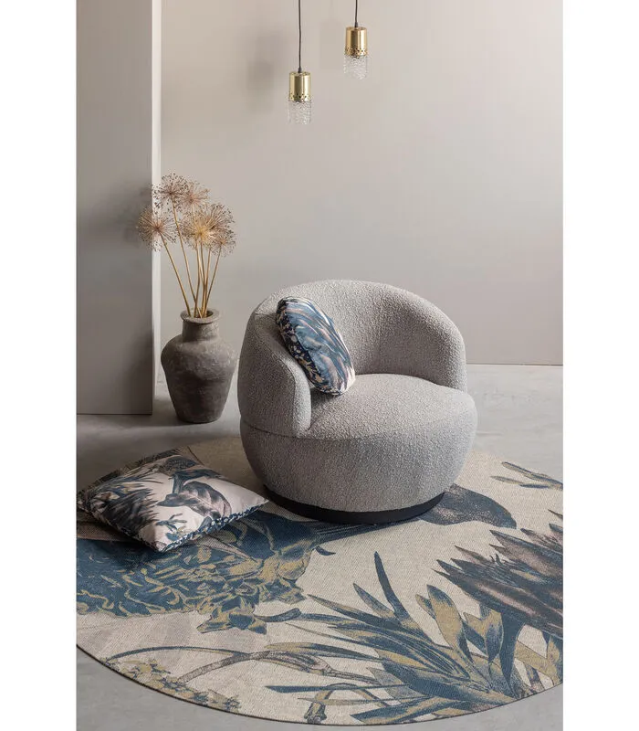 BePureHome Bouquet Vloerkleed - Milk - 1x200x200 4 BePureHome Bouquet Vloerkleed - Milk - 1x200x200 - Image 2