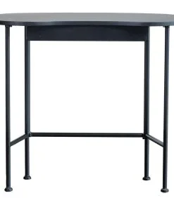WOOOD Belle Bureau - Grenen/Metaal - Zwart - 75x90x42