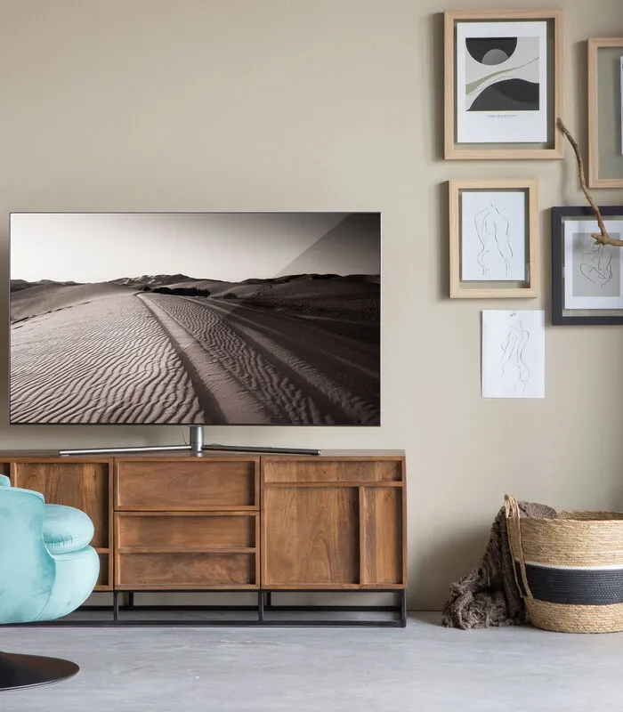 WOOOD Exclusive Exclusive Jada Draaifauteuil - Velvet - Teal - 78x79x82 4 WOOOD Exclusive Exclusive Jada Draaifauteuil - Velvet - Teal - 78x79x82 - Image 2