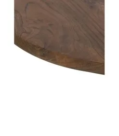 Light & Living Eettafel Biboca - Hout/Zwart - Ø140cm -Meubilair Geschäft bfb8479ba2014576a7c29c75c30cc8c9