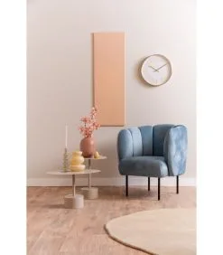 Leitmotiv Fauteuil Tulip Velvet - Blauw - 76x71x81cm -Meubilair Geschäft bfc6073b61954fd28ba8c6d59859e2ff 2